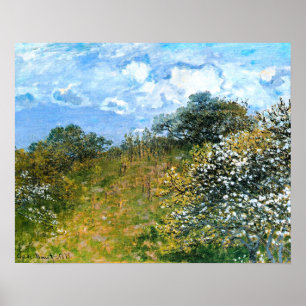 Poster L'œuvre de Claude Monet, Printemps,