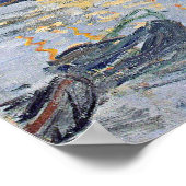 Poster L'œuvre de Monet, Seine à Rouen, (Coin)