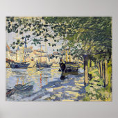 Poster L'œuvre de Monet, Seine à Rouen, (Devant)