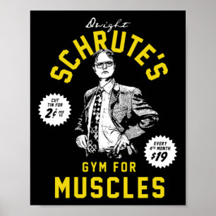 Poster L'Office Schrutes Gym