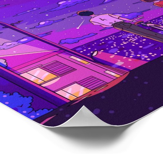 Poster Lofi esthétique (Coin)