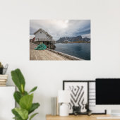Poster Lofoten Norvège (Bureau à domicile)