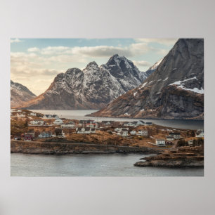 Poster Lofoten Norvège