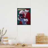 Poster logan et père Noël (Cuisine)