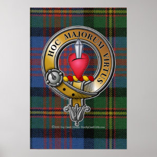 Poster Logan Tartan & Badge