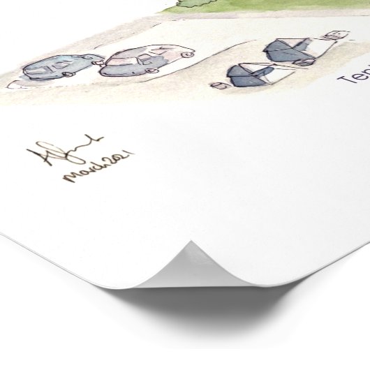 Poster Logement de petite taille manquant (Coin)