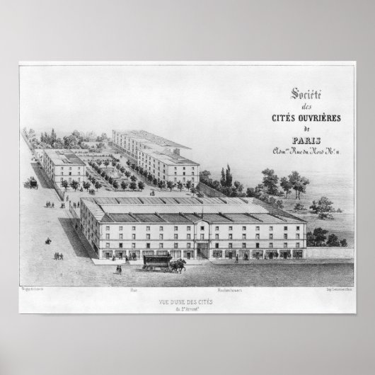 Poster Logement des travailleurs (Devant)