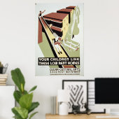 Poster Logement public (Bureau à domicile)