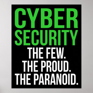 Poster Logiciel informatique informatique Cyber Sécurité