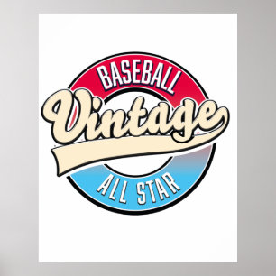 Poster logo All Star Baseball