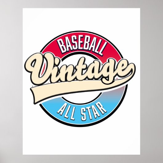 Poster logo All Star Baseball (Devant)