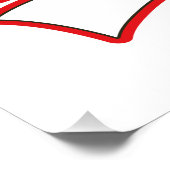 Poster Logo Angleterre Travel (Coin)