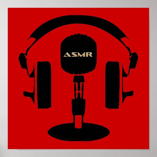 Poster Logo ASMR (Devant)