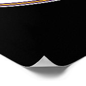 Poster Logo Athlétique des Hawks de Hunter College (Coin)