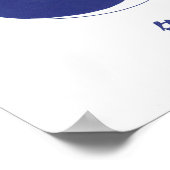 Poster Logo baleine (Coin)