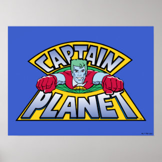 Poster Logo Captain Planet
