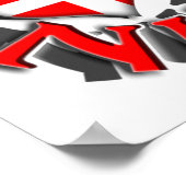 POSTER LOGO CIRCULAIRE DES INFIRMIÈRES (Coin)