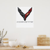 Poster logo corvette 3 (Cuisine)