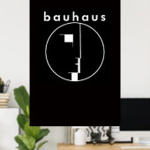 Poster Logo de Bauhaus Band (Bureau à domicile)