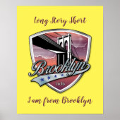 Poster Logo de Brooklyn (Devant)