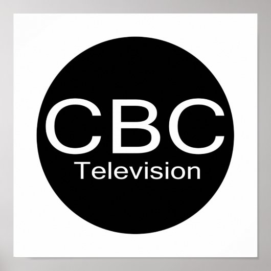 Poster Logo de CBC TV Alt (Devant)
