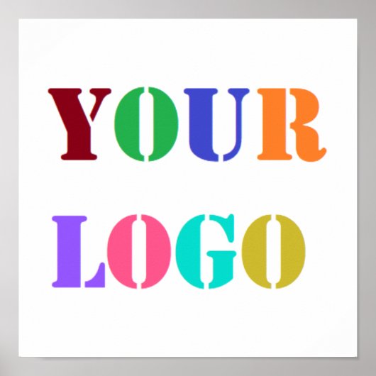 Poster Logo de Custom Company (Devant)