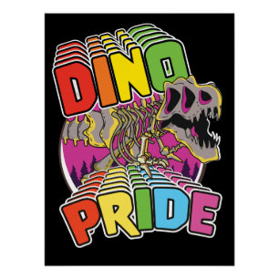 Poster Logo de Dino Pride
