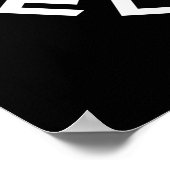 Poster Logo de fédération galactique (Coin)