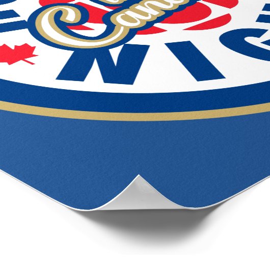 Poster  Logo de Hockey Night in Canada (Coin)