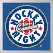 Poster  Logo de Hockey Night in Canada (Devant)