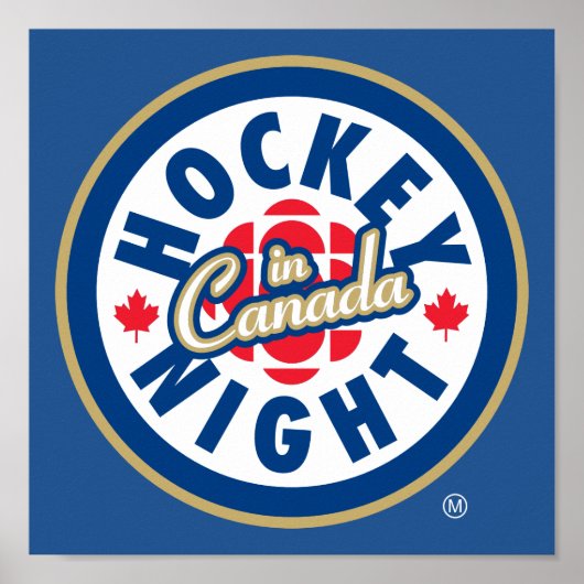 Poster  Logo de Hockey Night in Canada (Devant)
