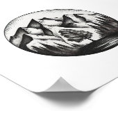 Poster Logo de la montagne (Coin)