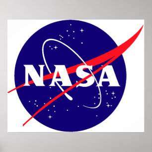 Poster Logo de la NASA Meatball