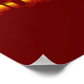 Poster Logo de l'association de vélos à plano Firestarter (Coin)