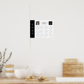 Poster Logo de l'entreprise 2026 photo Calendrier du mur  (Cuisine)