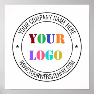 Poster Logo de l'entreprise personnalisée et envoyer un t