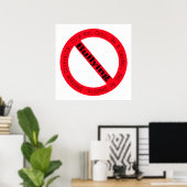 Poster Logo de lutte contre l'intimidation par Shirley Ta (Bureau à domicile)