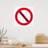 Poster Logo de lutte contre l'intimidation par Shirley Ta (Cuisine)