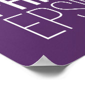 Poster Logo de Mu Phi Epsilon (Coin)
