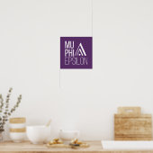 Poster Logo de Mu Phi Epsilon (Cuisine)