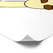 Poster Logo de poignée de main anti-racisme (Coin)