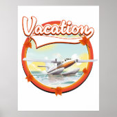 Poster Logo de vacances (Devant)