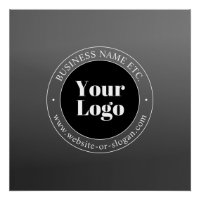 Logo d'entreprise ou design & texte modifiable