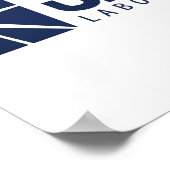 Poster Logo des laboratoires étoilés (Coin)