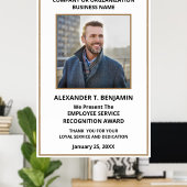 Poster Logo des Prix de reconnaissance des employés Perso (Bureau à domicile)