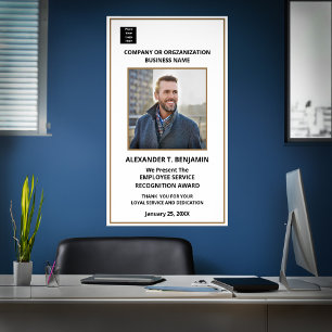 Poster Logo des Prix de reconnaissance des employés Perso