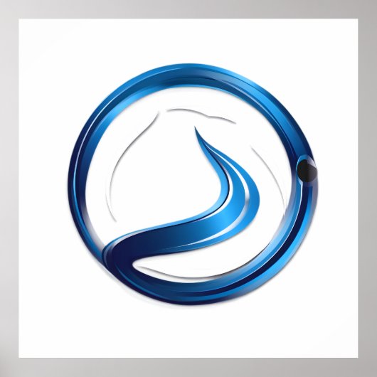 Poster logo des services de plomberie (Devant)