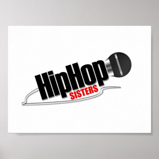 POSTER LOGO DES SOEURS HIP HOP (Devant)