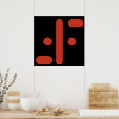 Poster Logo des visiteurs 1983 (Cuisine)