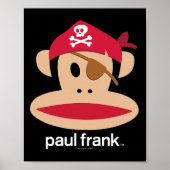 Poster Logo d'Halloween Julius Pirate Monkey (Devant)